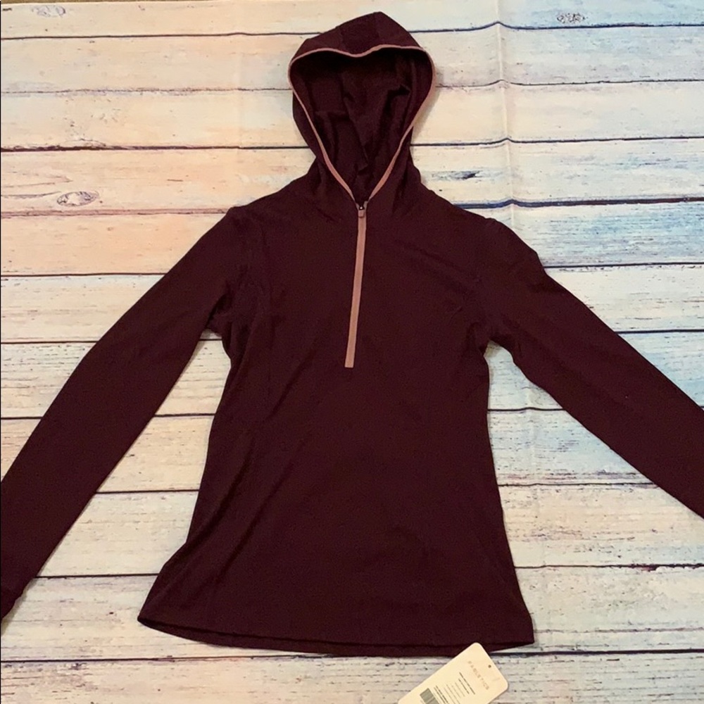 NWT Fabletics Nara half zip hoodie